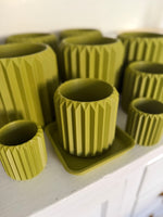 Load image into Gallery viewer, Ribbed Planter
