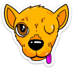 Load image into Gallery viewer, Dirt Bag_Kaiser Sticker
