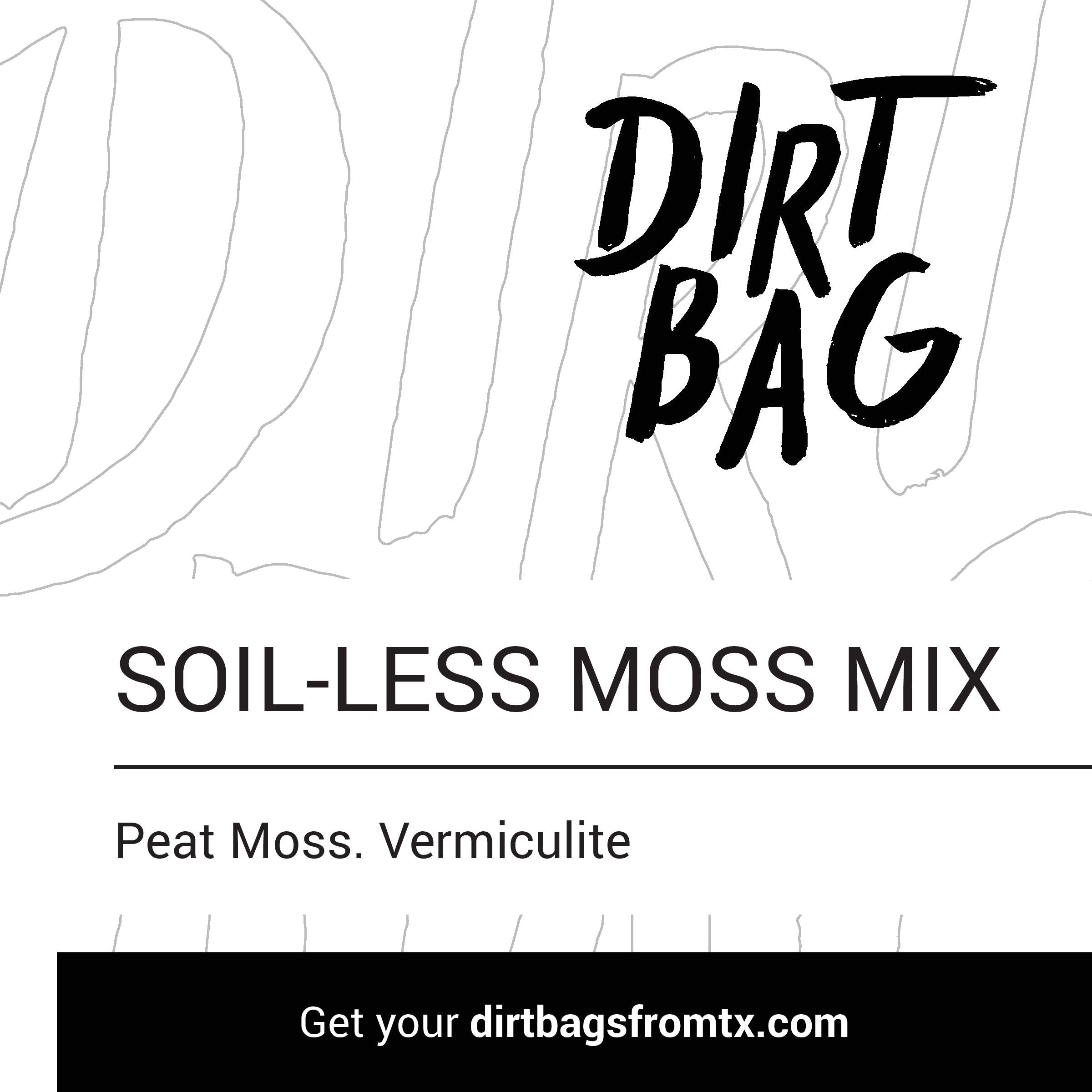 Soil-less Moss Mix